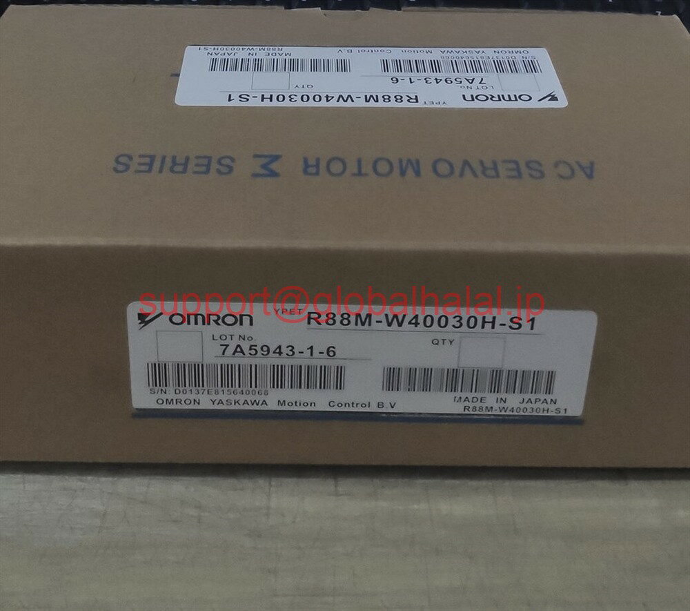Rakuten - 新品【東京発★適格請求書★税込】OMRON オムロン R88M-W40030H-S1【6ヶ月保証】