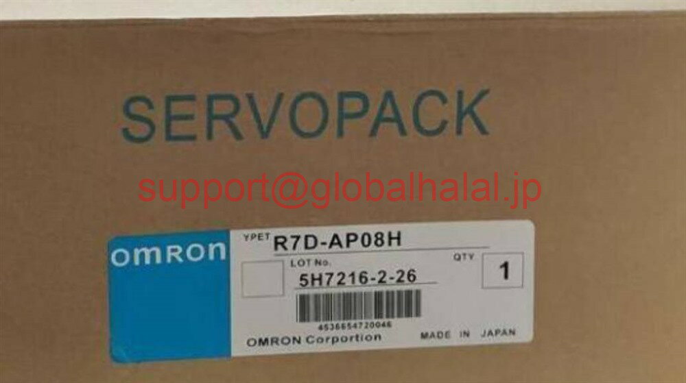 新品【東京発★適格請求書★税込】OMRON サーボドライバ R7D-AP08H 【6ヶ月保証】