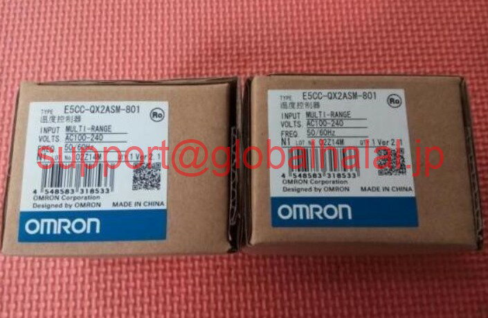 新品【東京発★適格請求書★税込】Omron E5CC-QX2ASM-801 thermostat E5CCQX2ASM-801【6ヶ月保証】