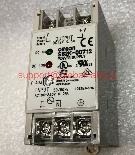 Lenovo - 新品【東京発★適格請求書★税込】S82K-00712 Omron switching power supply S82K 00712 オムロン -【6ヶ月保証】