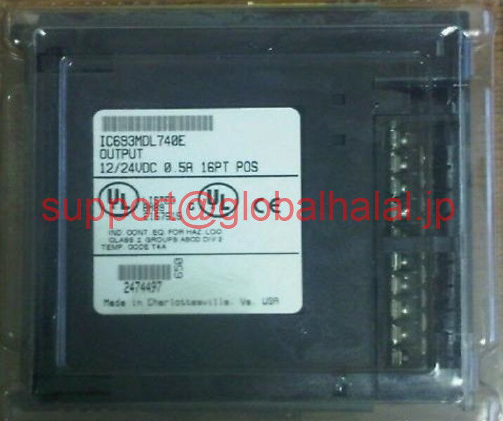 新品【東京発★適格請求書★税込】GE FANUC ファナック OUTPUT 12/24VDC 16PT MODEL# IC69MDL740E【6ヶ月保証】
