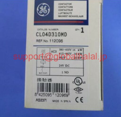 Rakuten - 新品【東京発★適格請求書★税込】GE,CONTACTOR, CL04D310MD, 112096【6ヶ月保証】