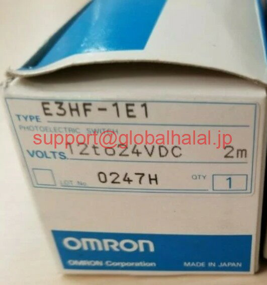 新品【東京発★適格請求書★税込】OMRON E3HF-1E1 Photoelectric Switch 12-24VDC E3HF 1EI オムロン【6..
