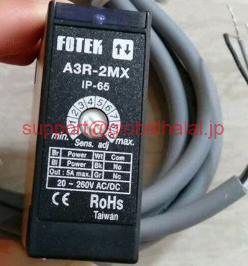 新品【東京発★適格請求書★税込】Fotek Optoelectronic Switch A3R-2MX ( A3R2MX )【6ヶ月保証】