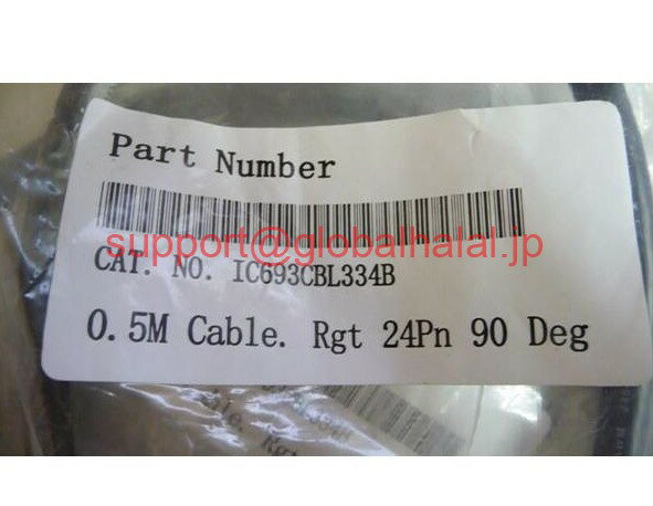 HITACHI - 新品【東京発★適格請求書★税込】GE FANUC SERIES 90 30 IC693CBL334B 0.5M Cable Rgt 24 pn 90 Deg.【6ヶ月保証】