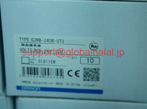 新品【東京発★適格請求書★税込】G3NB-240B-UTU Omron Solid State Relay オムロン【6ヶ月保証】