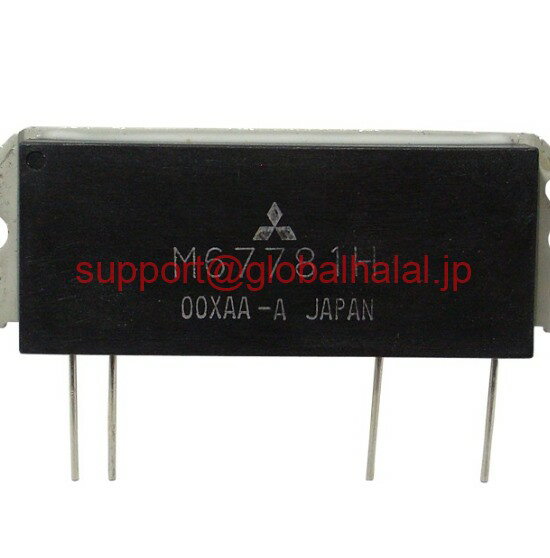 新品【東京発★適格請求書★税込】M67781H 150-175MHz 12.5V 40W MITSUBISHI RF MODULE【6ヶ月保証】