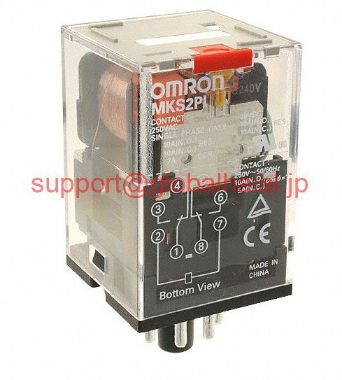 新品Omron Mks3Pin-5 Industrial Automation Mks-3Pin-5 Ac120 Power Relay 3Pdt 120Vac 10A Plug In オムロン