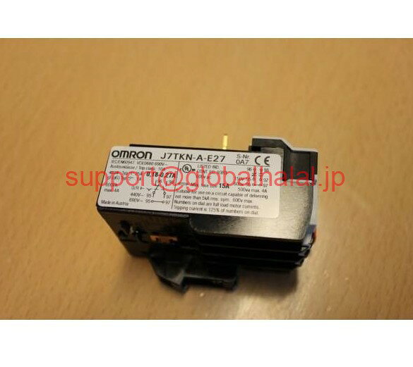 新品Omron Thermal Overload Relay J7TKN-A-E27 オムロン