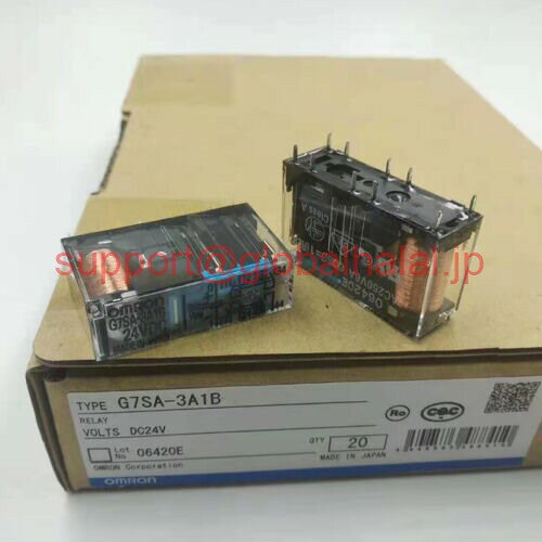 NEC - 新品【東京発★適格請求書★税込】OMRON/オムロン 　G7SA-3A1B 24VDC　セーフティリレー　 10個セット【6ヶ月保証】
