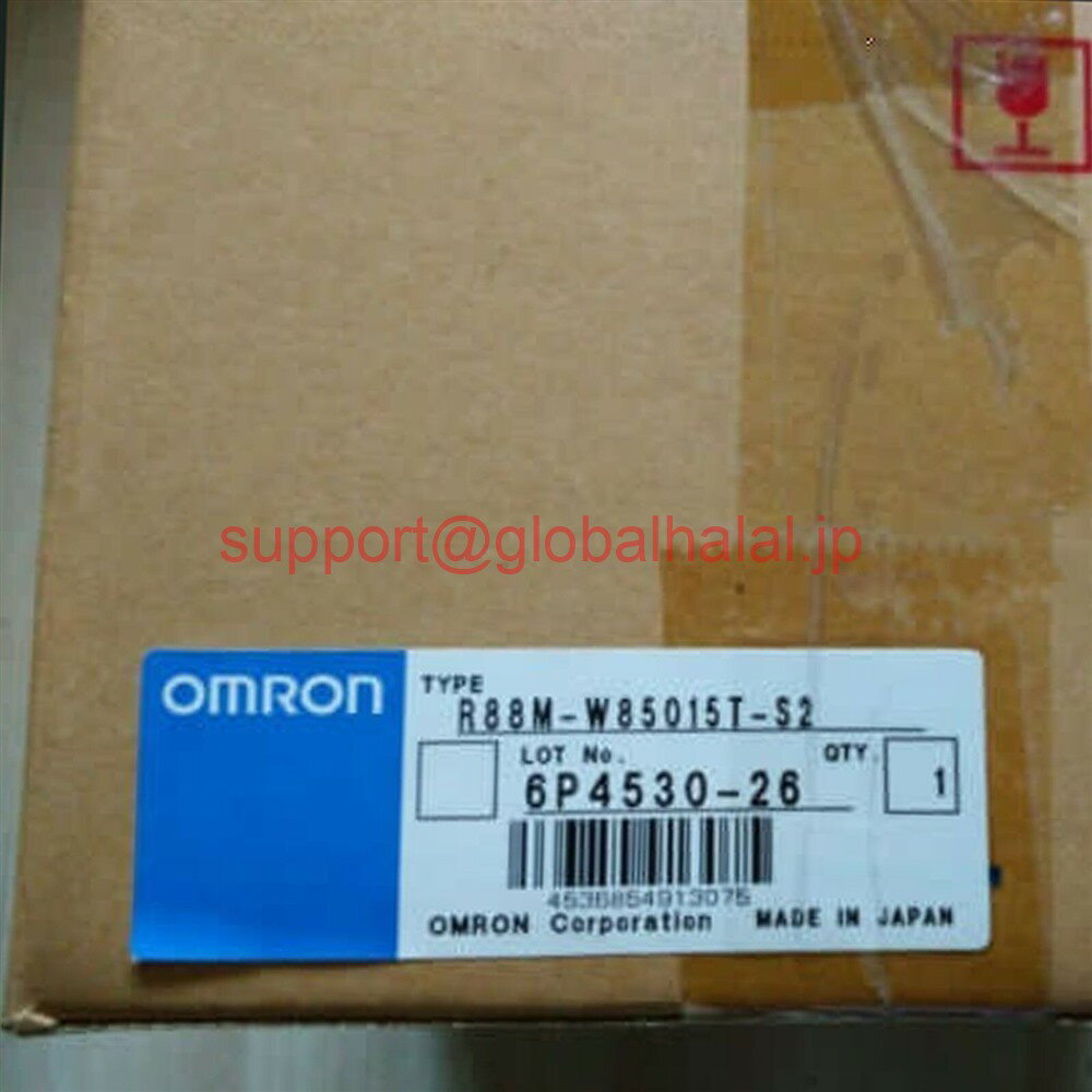 Rakuten - 新品【東京発★適格請求書★税込】OMRON/オムロン R88M-W85015T-S2 サーボモーター【6ヶ月保証】