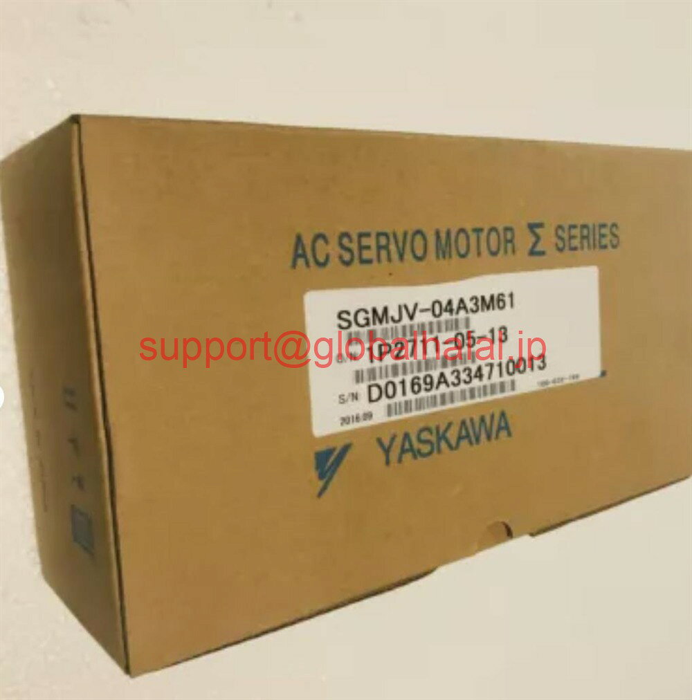 Rakuten - 新品【東京発★適格請求書★税込】YASKAWA SGMJV-04A3M61 ACサーボモーター 【6ヶ月保証】