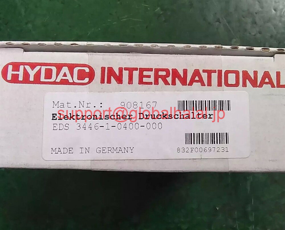 GATEWAY - 新品【東京発★適格請求書★税込】HyDAC圧力スイッチEDS 3446-1-0400-000【6ヶ月保証】