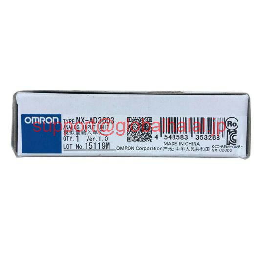 SHARP - 新品【東京発★適格請求書★税込】OMRON NX-AD3603アナログ入力ユニットNXAD3603 【6ヶ月保証】