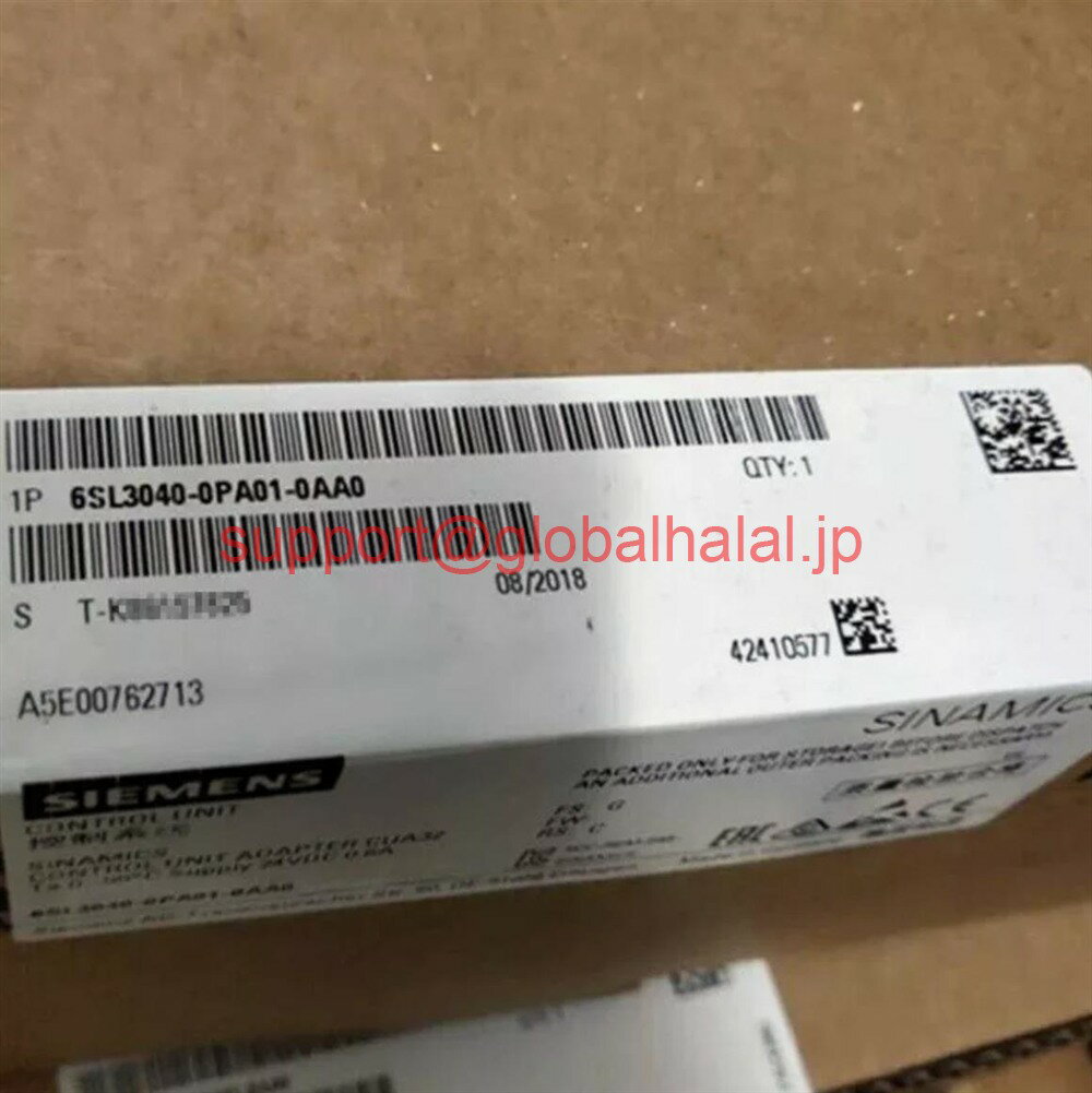 新品【東京発★適格請求書★税込】Siemensモジュール6SL3040-0PA01-0AA0 6SL30 40-0PA01-0AA0 【6ヶ月保証】