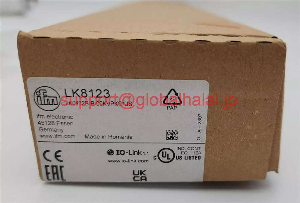 新品【東京発★適格請求書★税込】IFM、LK0472B-B-00KVPKG/US、LK8123、EFECTORレベルセンサートランスデューサー 【6ヶ月保証】