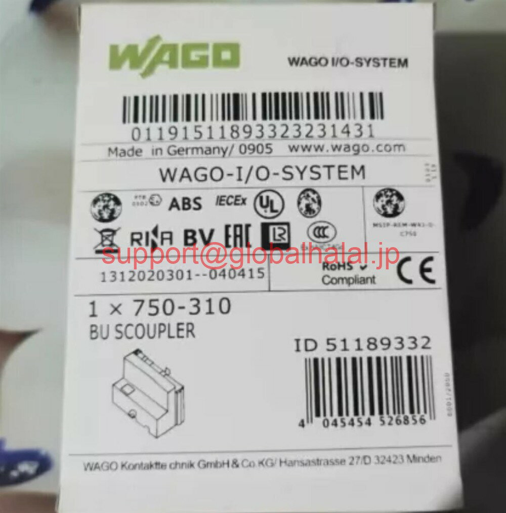 SHARP - 新品【東京発★適格請求書★税込】WAGO 750-310モジュール 【6ヶ月保証】