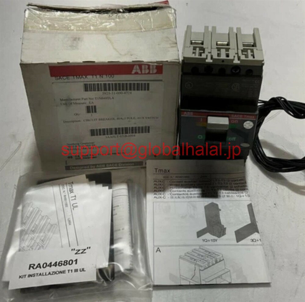 其它 - 新品【東京発★適格請求書★税込】ABB E93565 サーキットブレーカー SACE Tmax T3N 【6ヶ月保証】