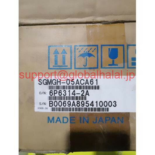 NEC - 新品【東京発★適格請求書★税込】YASKAWA SGMGH-05ACA61サーボモーター 【6ヶ月保証】