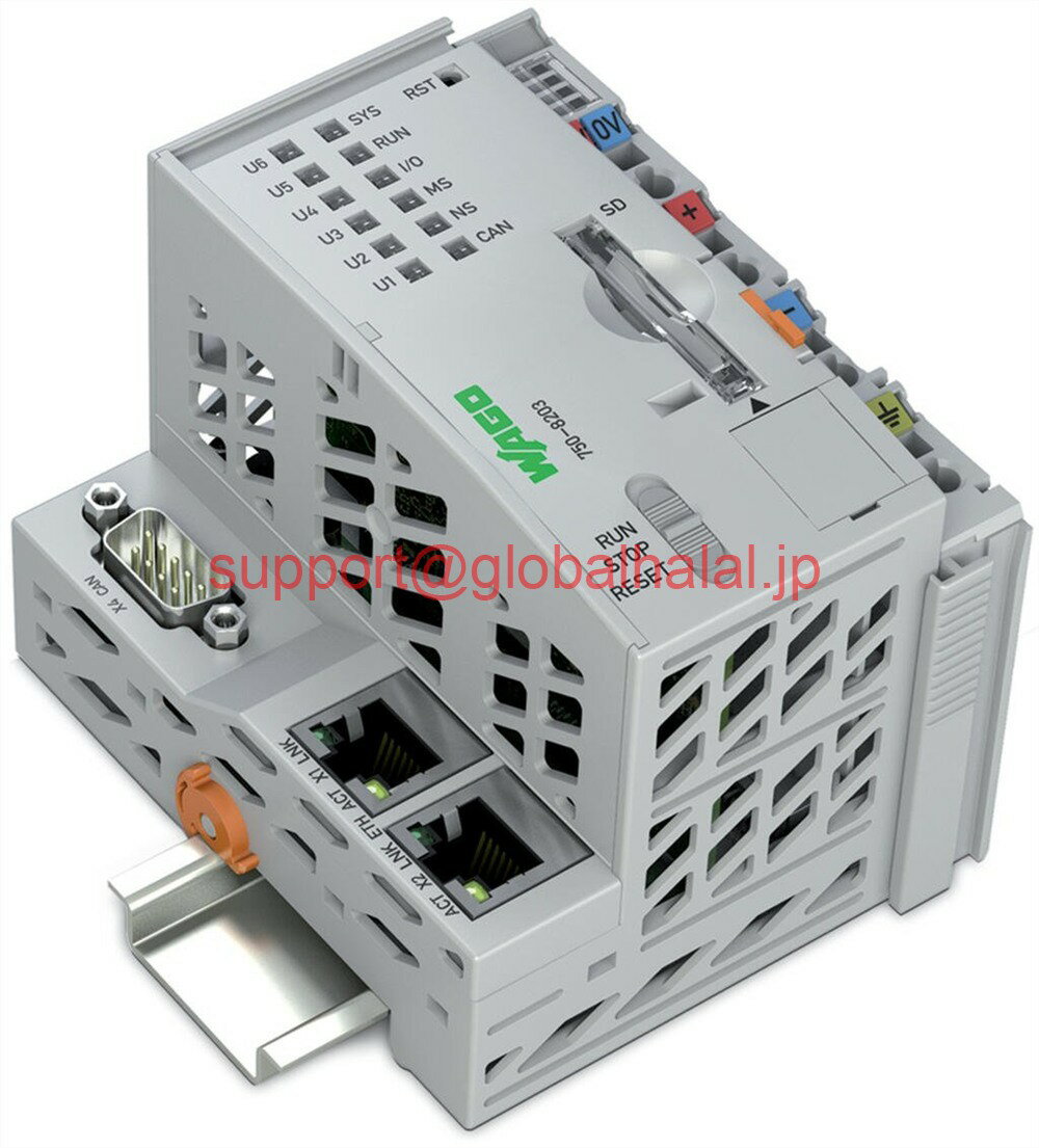 Rakuten - 新品【東京発★適格請求書★代引可】WAGO 750-8203 PLC モジュール #K 【6ヶ月保証】