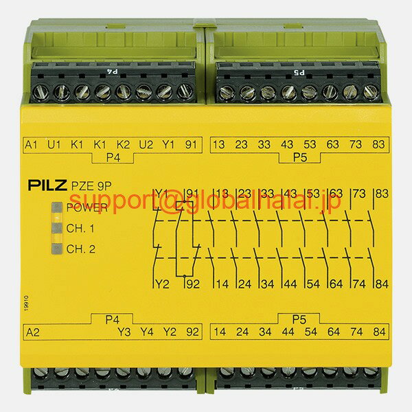 FRONTIER - 新品【東京発★適格請求書★代引可】 PilZ PZE 9P 24VACDC 8n/o 1n/c モジュール 777140 【6ヶ月保証】