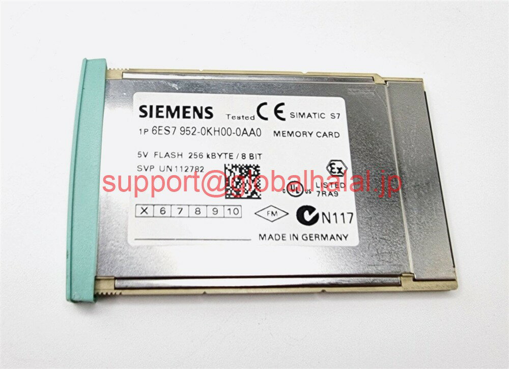 新品Siemens 6ES7952-0KH00-0AA0 factory sealed SIMATIC S7, memory card for 