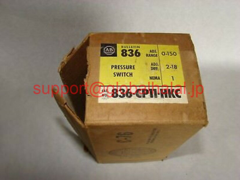Rakuten - 新品【東京発★適格請求書★代引可】AB圧力スイッチ速報836 CP11-HKC 【6ヶ月保証】