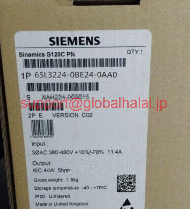 Rakuten - 新品【東京発★適格請求書★代引可】シーメンス 6SL3224-0BE24-0AA0 6SL3 224-0BE24-0AA0 電源モジュール 【6ヶ月保証】