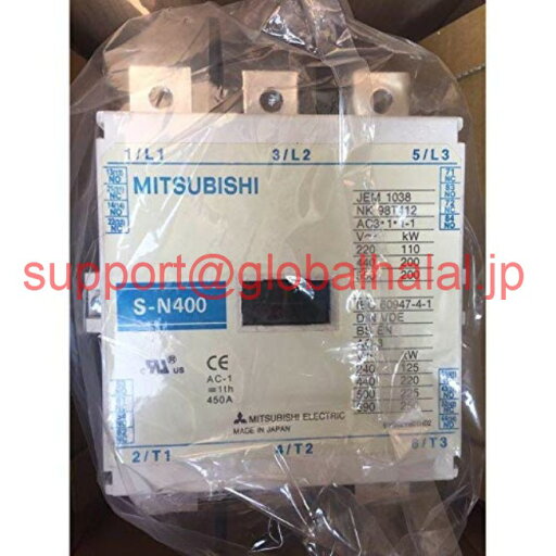 新品【東京発★適格請求書★代引可】三菱 AC または S-N400 AC380V 【6ヶ月保証】 新品【東京発★適格請求書★代引可】三菱 AC または S-N400 AC380V 【6ヶ月保証】