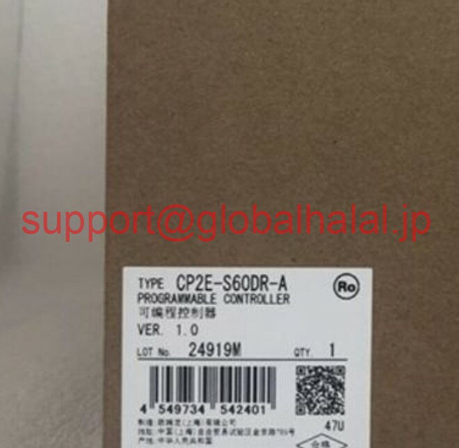 新品【東京発★適格請求書★代引可】OMRONプログラマブルコントローラーCP2E-S60DR-A 【6ヶ月保証】