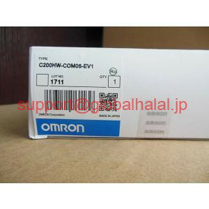 新品【東京発★適格請求書★代引可】OMRON PLC C200HW-COM06-EV1＃ 【6ヶ月保証】