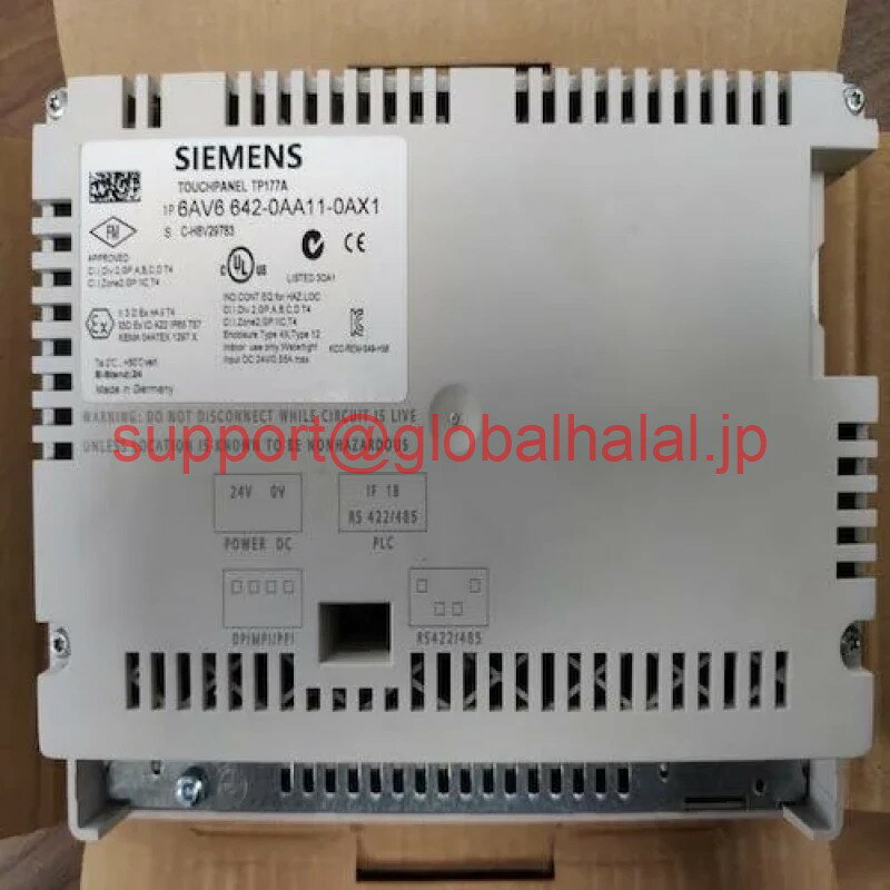 乐天商城 - 新品【東京発★適格請求書★代引可】Siemens 6AV6642-0AA11-0AX1 E-STAND 16 SIMATIC TP177A DPタッチパネル6 