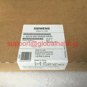 新品【東京発★適格請求書★代引可】6AV6 640-0AA00-0AX0 Siemens TD400Cテキストディスプレイ6AV6640-0AA00-0AX0 【6ヶ月保証】