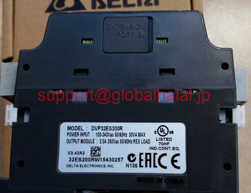 新品【東京発★適格請求書★代引可】Delta PLC DVP32ES200R 【6ヶ月保証】