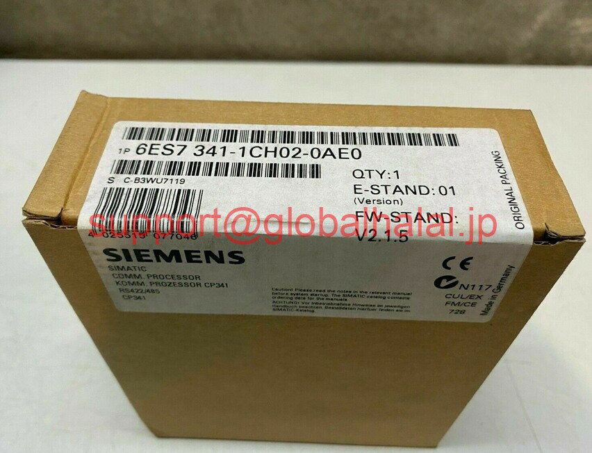 HITACHI - 新品【東京発★適格請求書★代引可】シーメンス CP341 6ES7 341-1CH02-0AE0 6ES7341-1CH02-0AE0 【6ヶ月保証】