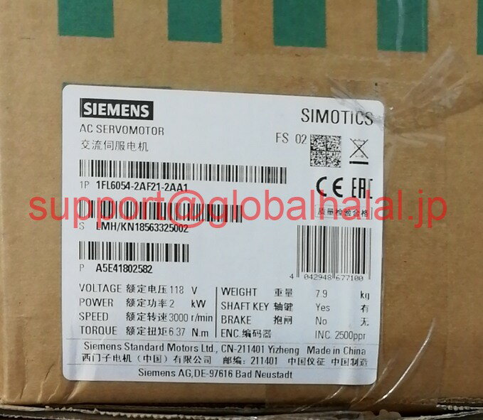 乐天商城 - 新品【東京発★適格請求書★代引可】シーメンス PLC ユニット 1FL6054-2AF21-2AA1 プログラマブル コントローラー モジュール 【6ヶ月保証】