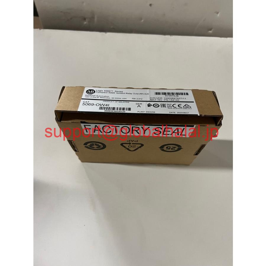 新品Allen-Bradley 5069-OW4i Compact 5000分離リレー出力モジュールNeb nib 