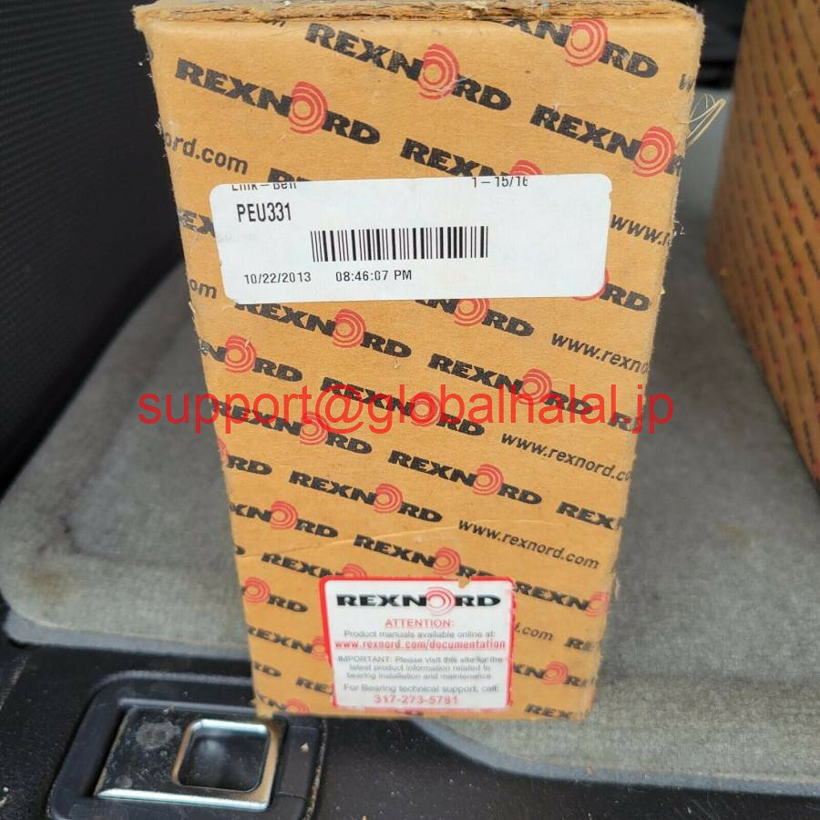 新品【東京発★適格請求書★代引可】Rexnord Bearing PEU331 【6ヶ月保証】