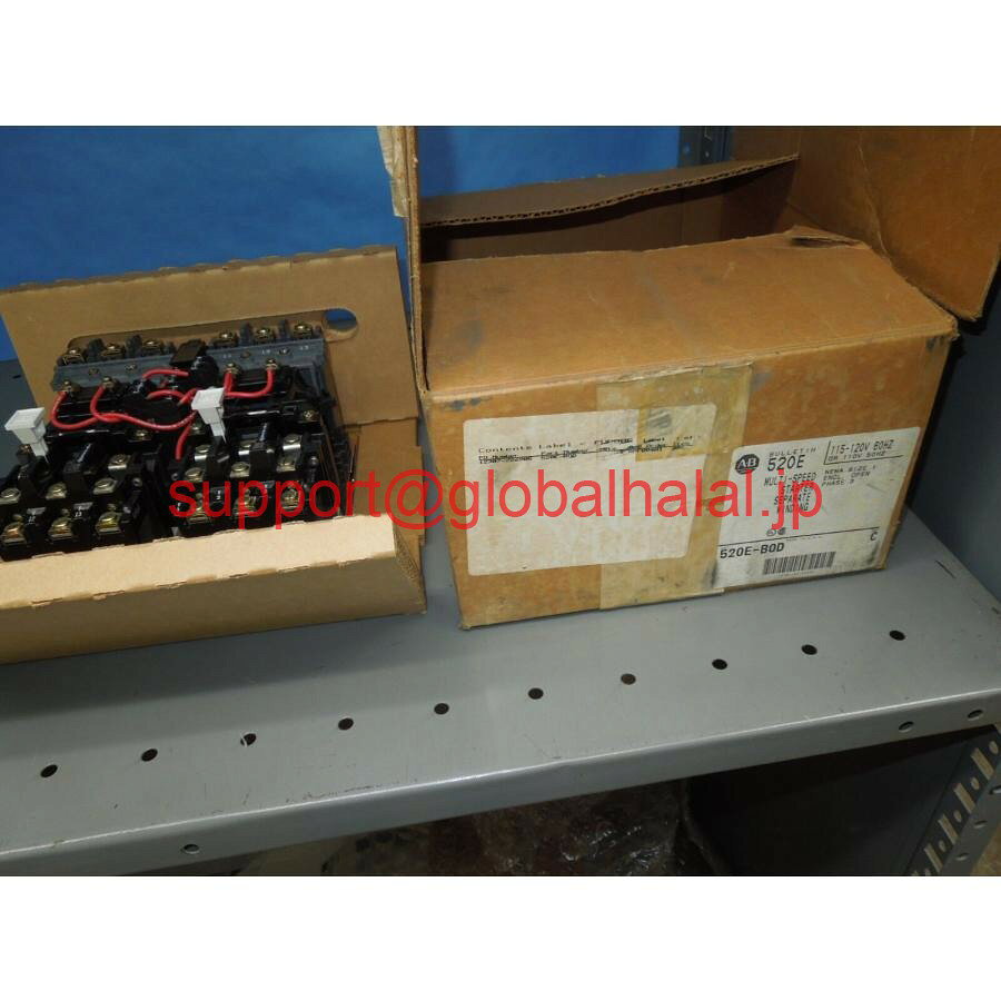 Rakuten - 新品【東京発★適格請求書★代引可】アレンブラッドリー520E-B0Dサイズ1オープンタイプマルチスピードスターター120Vコイル余剰 【6ヶ月保証】