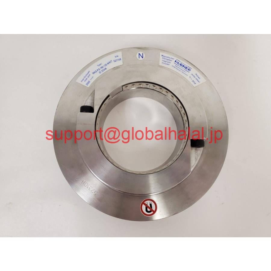 新品Hubner Magnetic Encoder Polrad Pulse WheelMag-PG 190-120-N/93T 2000RPM
