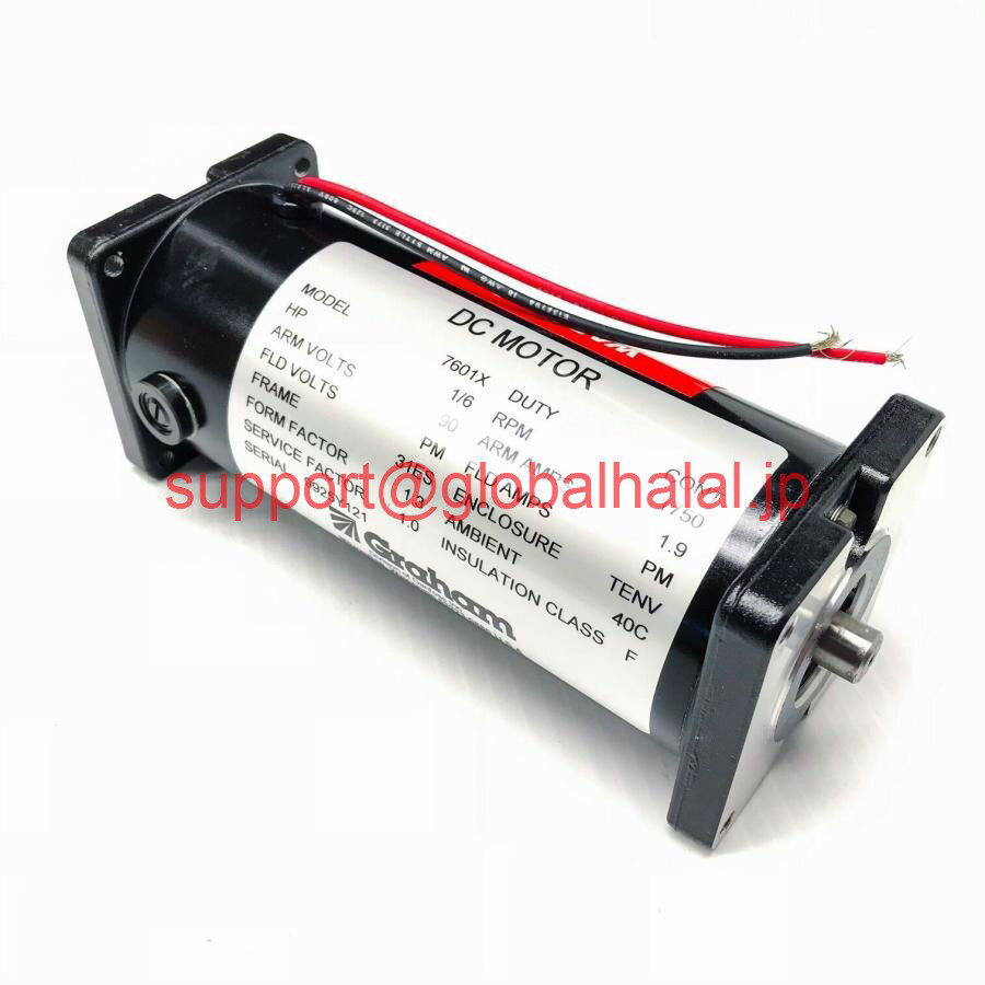 NEC - 新品【東京発★適格請求書★代引可】Danfoss Graham 7601x 1/6hp電気モーター、90V、1750rpm、TENV、31ESフレーム【6ヶ月保証】