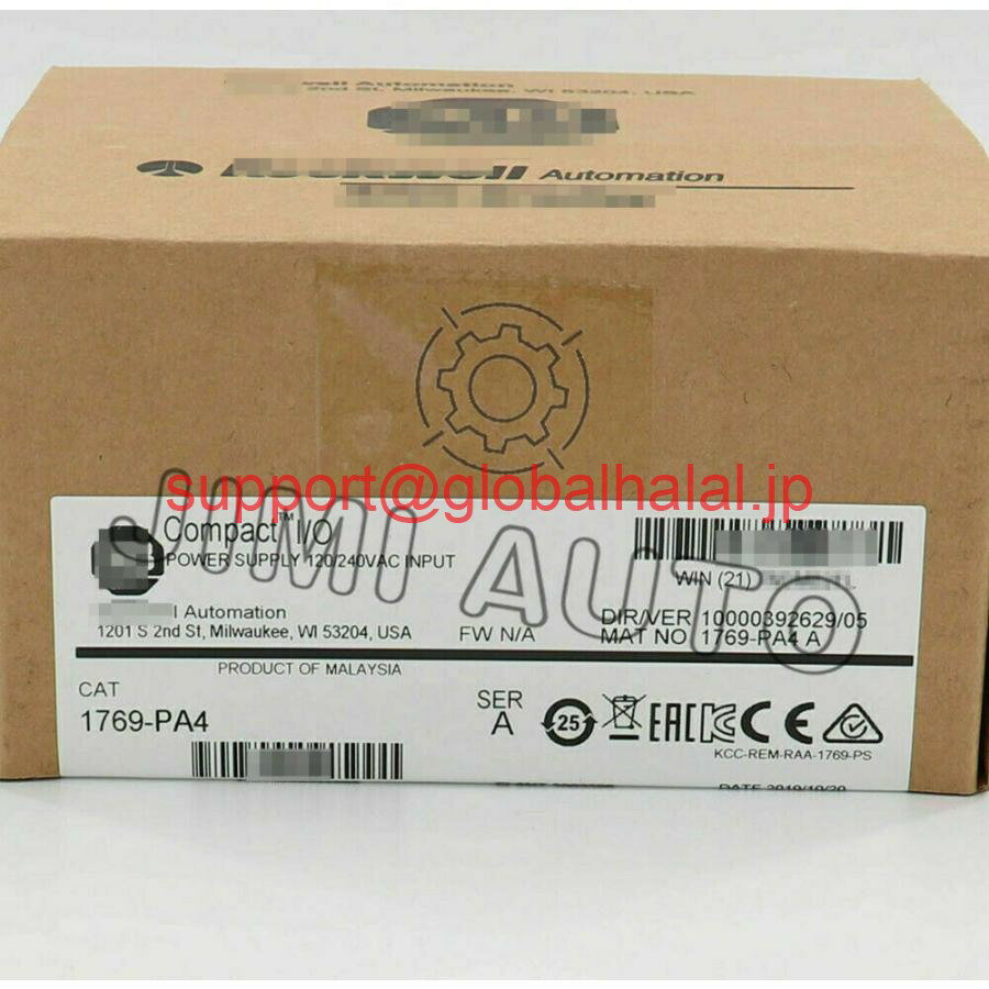新品1769-PA4 AB工場密閉Sera ser a compactlogix power supply express ZW 