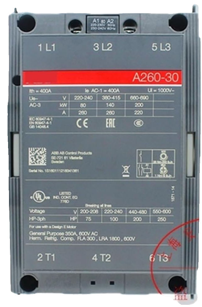 Cases - 新品【東京発★適格請求書★代引可】 ABB AC A260D-30-11 110V 【6ヶ月保証】