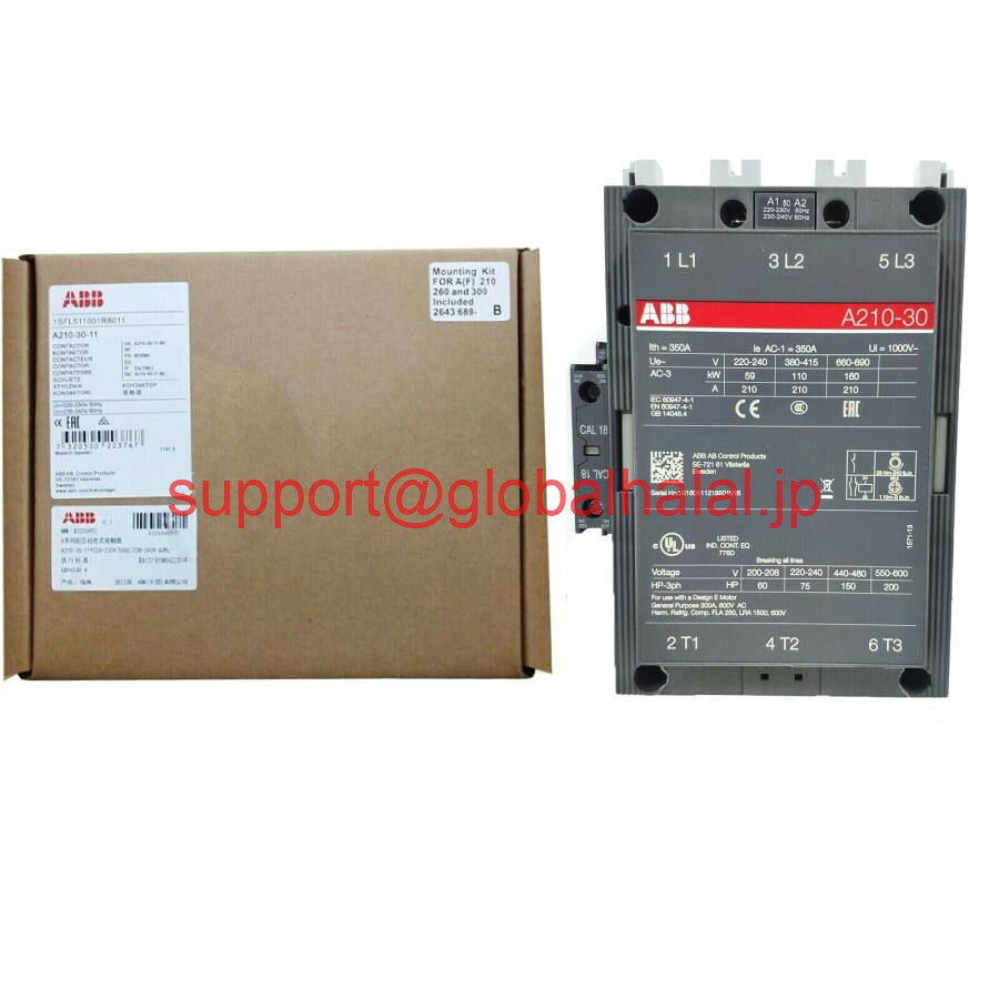 新品ABB A210-30-11 3-PHASEまたはAC24 110 220 380V 