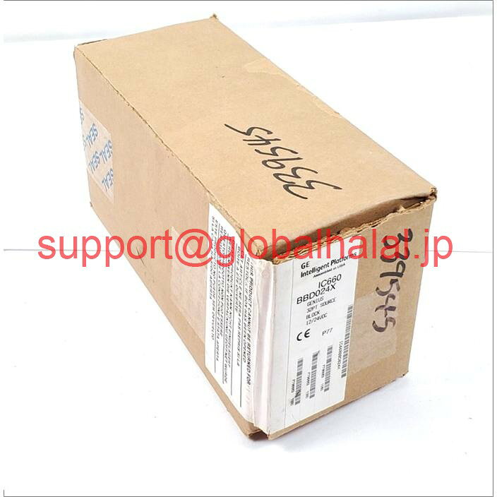 新品GE FANUC GENIUS IC660BBD024X GENIUS 32PTソースブロック12/24VDC IC660BBD024 