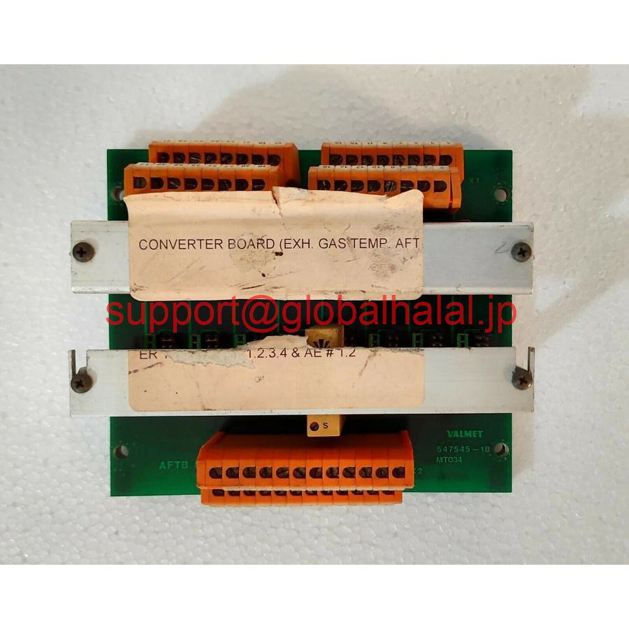 Rakuten - 新品【東京発★適格請求書★代引可】Valmet 547545-1AコンバーターボードPCB ** 【6ヶ月保証】