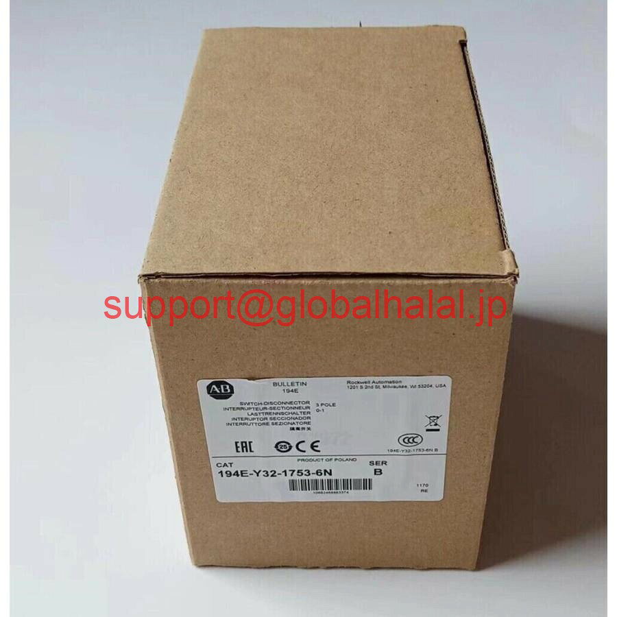 樂天商城 - 新品【東京発★適格請求書★代引可】Allen Bradley 194E-Y32-1753-6N分離スイッチ194EY32-1753-6N 【6ヶ月保証】