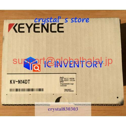 新品【東京発★適格請求書★代引可】Keyence KV-N14DTコントローラーPLCモジュールBS 【6ヶ月保証】
