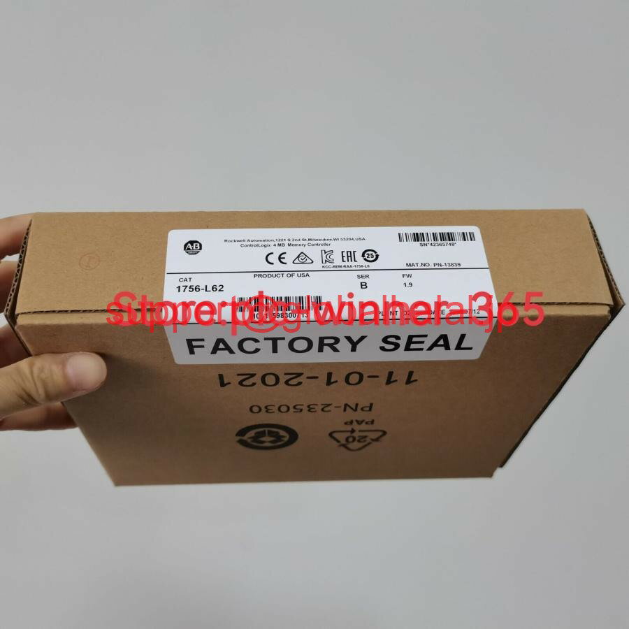 Hewlett Packard - 新品【東京発★適格請求書★代引可】1756-L62 Ser B Controllogixプロセッサユニットコントローラー1756L62工場密閉 【6ヶ月保証】