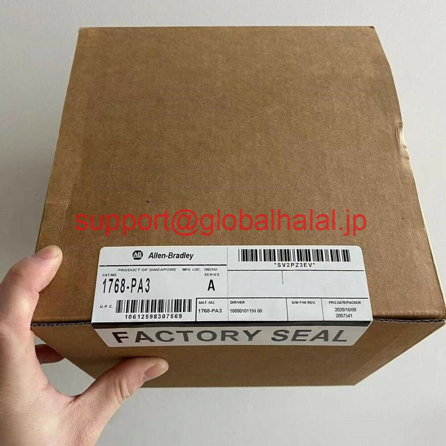 SONY - 新品【東京発★適格請求書★代引可】アレンブラッドリー1768-PA3 /a CompactLogix電源1768PA3工場密閉 【6ヶ月保証】